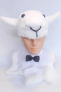Карнавальний костюм Овечка економклас, костюм Овця, Баран, білої овечки