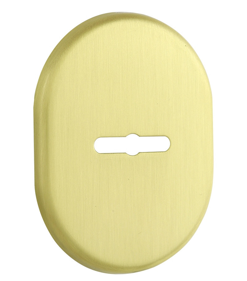 Накладка DiSec KT037 MATRIX OVAL латунь матова (Італія)