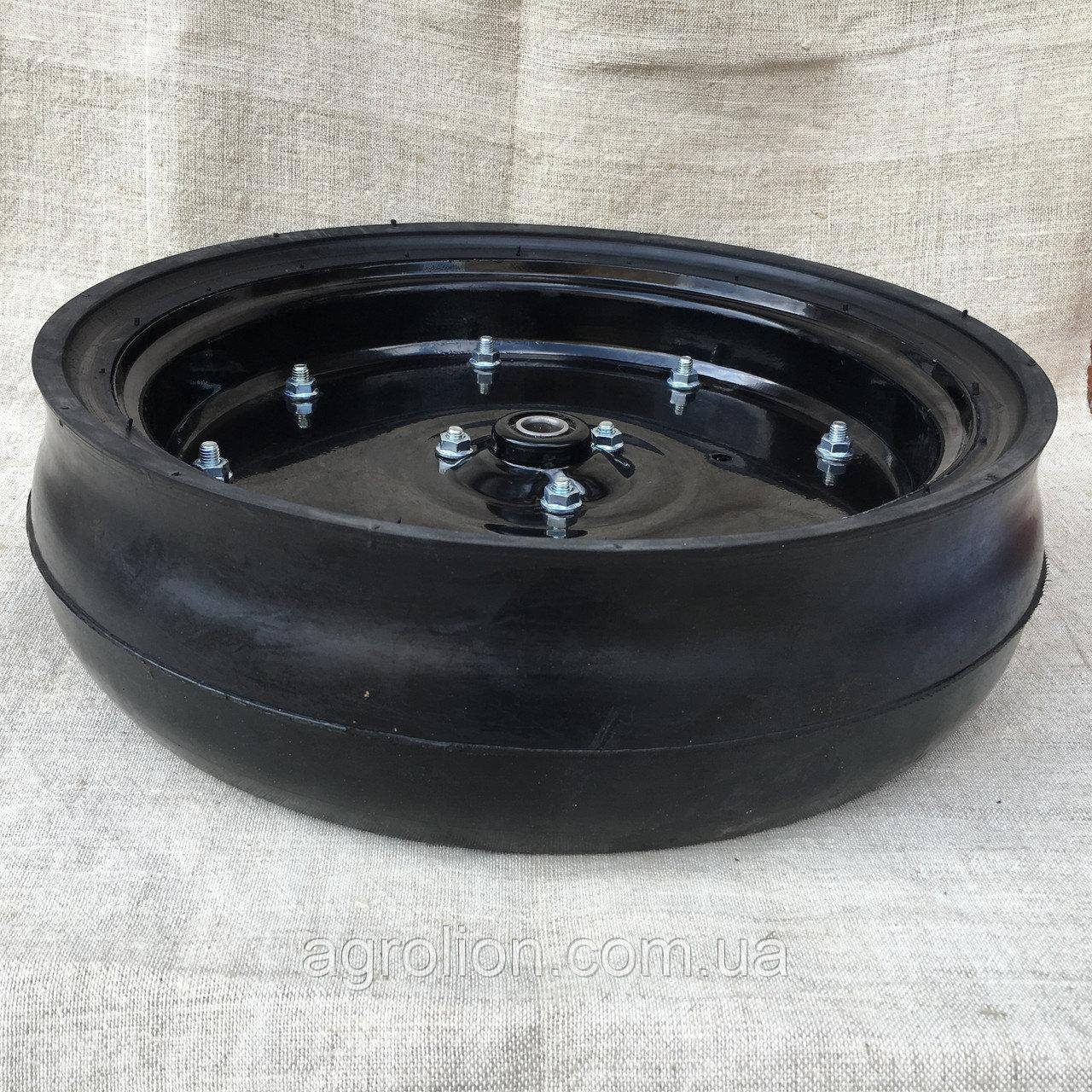 Колесо опорне в зборі 4,5” x 16” , JD – внутрішній і зовн. диск мет.KINZE