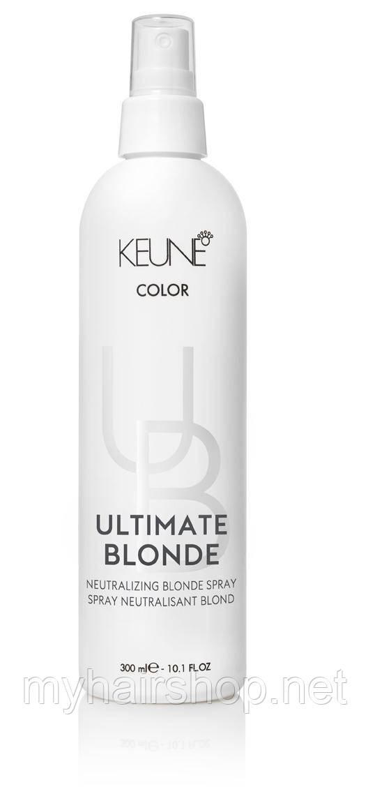 Спрей-нейтралізатор жовтизни KEUNE Ultimate Blonde Neutralizing Spray 300 мл