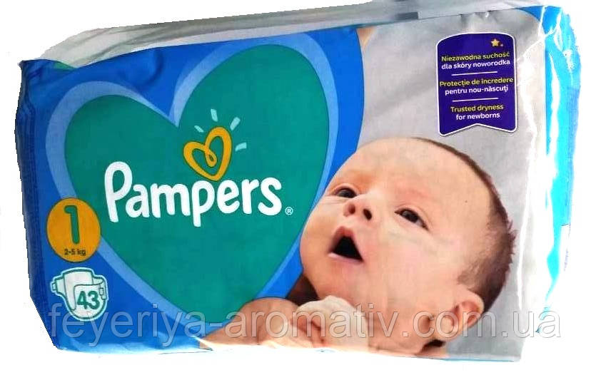Памперсы Pampers active baby 43шт. 1-й размер - фото 1 - id-p58726587