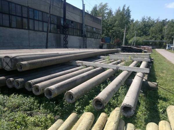 Опора ЛЕП залізобетонна СК 120-15