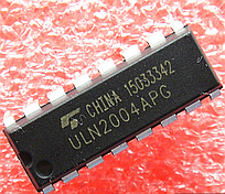 Транзистори Дарлінгтона Toshiba ULN2004A (DIP16)