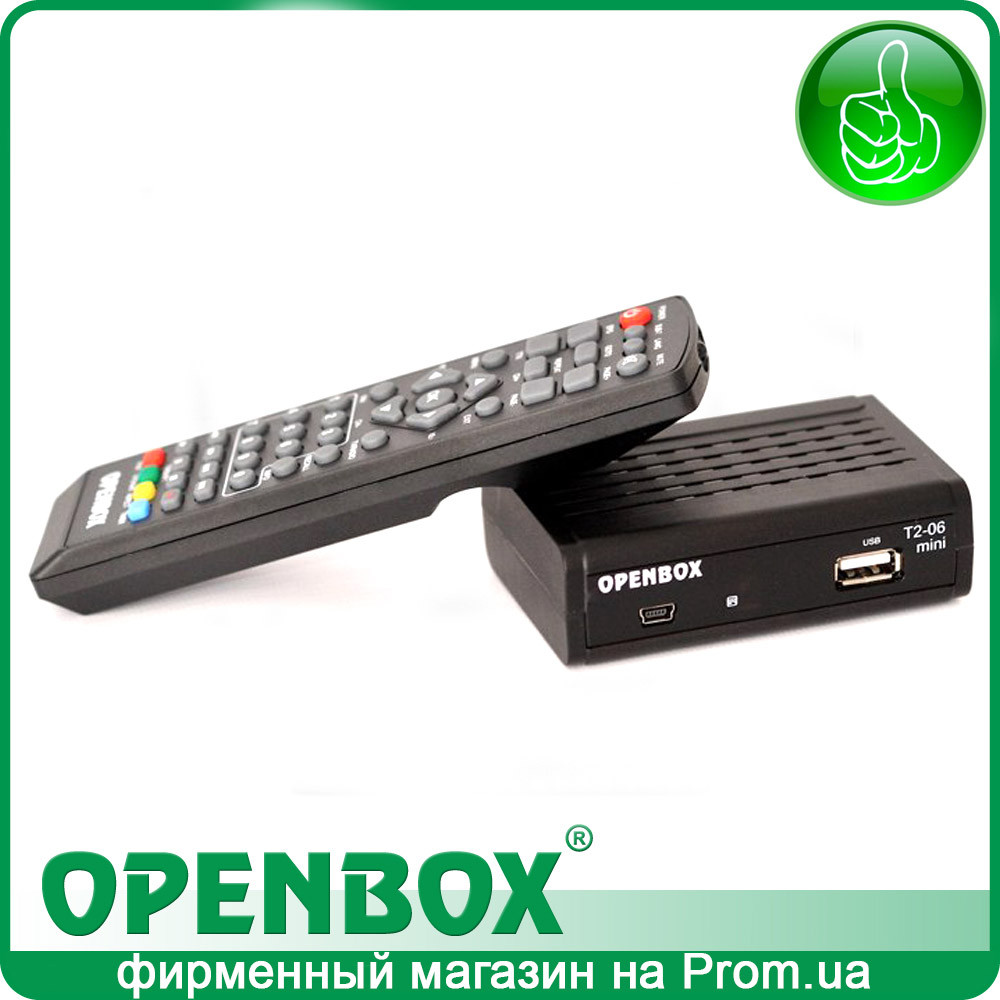 Ефірний цифровий DVB-T2 ресівер Openbox T2-06 Mini