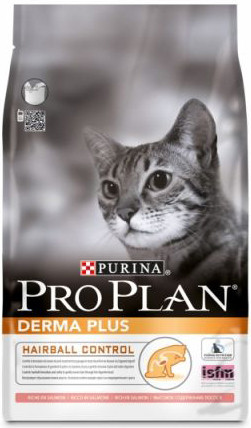 Про План Derma Plus сухий корм для кішок з чутливою шкірою з лососем 1,5 КГ