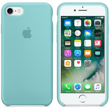 Apple Silicon Case for iPhone 7/8 Coral