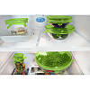 Набір силіконових кришок Primo для посуду 6 штук - Clear, фото 4