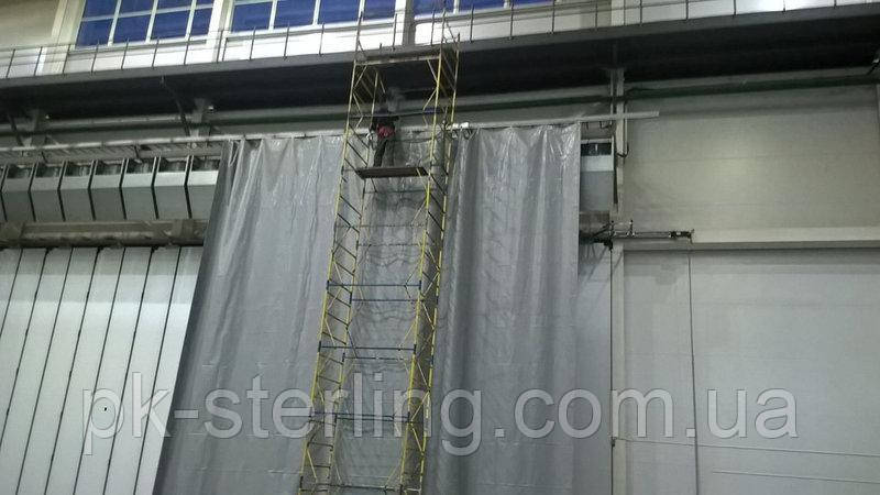 Захисні ПВХ завіси штори в цех з ПВХ тканини (Німеччина), фото 1