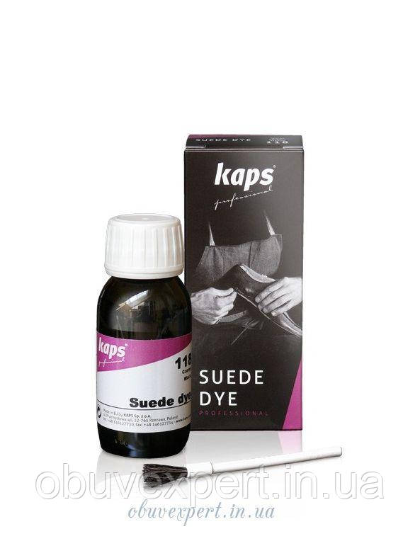 Фарба для замші та нубука Suede Dye Kaps 50 ml, кол світло-коричневий (129)