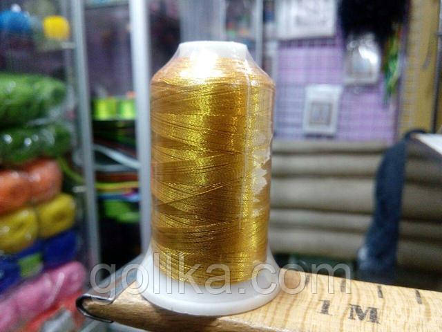 Нитки металізовані люрекс для машинної вишивки (1000м) MH industry Нитки металізовані люрекс для машинної вишивки (1000м) MH industry