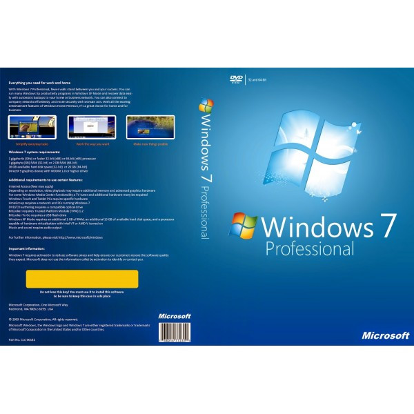 Программное обеспечение Microsoft Windows 7 Home Basic 64 bit OEM (F2C-01105) - фото 6 - id-p22414370