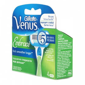 Леза Gillette Venus Embrace паковання 4 шт.