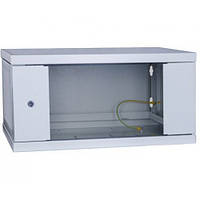Шкаф серверный подвесной IPCOM 6U 600x600 дверь стекло