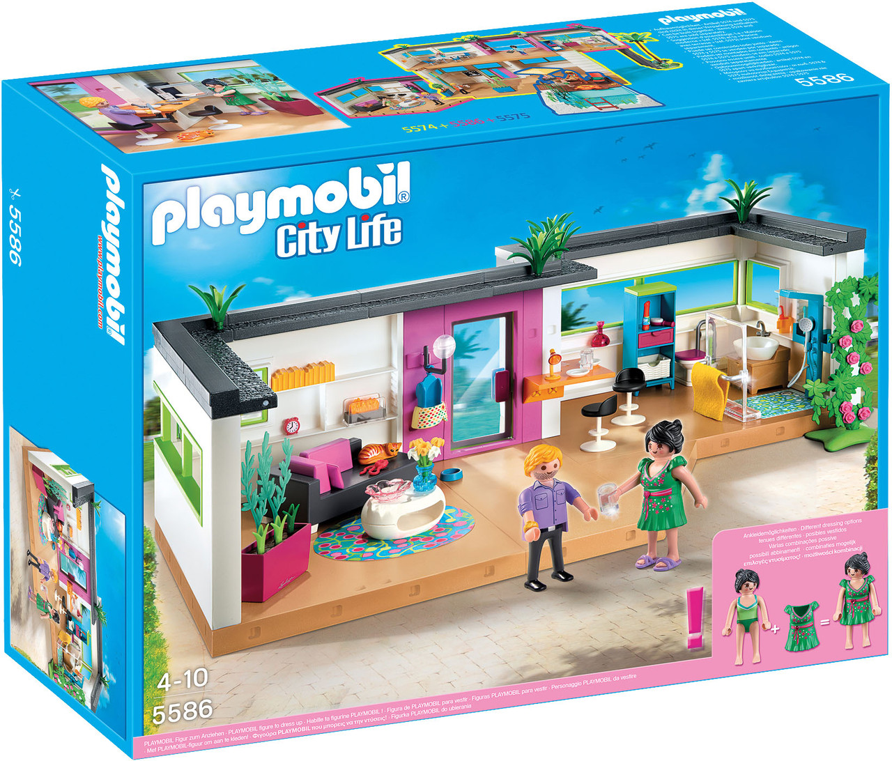 Конструктор Playmobil 5586 Заміський будинок для гостей