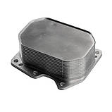 Корпус фільтра масляного + радіатор (теплообмінник) у зборі Ford Transit 2.2 TDCI / FWD дизель Форд Транзит 2006-2013, BK2Q6B624BB, фото 2