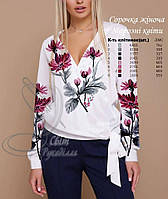 Заготовка під вишивку "Сорочка жіноча Морозні квіти" (Світ рукоділля)