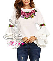 Заготовка під вишивку "Сорочка жіноча Букети" (Світ рукоділля)