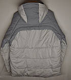 Чоловіча сіра зимова куртка Nike (утеплювач — синтепон)., фото 4