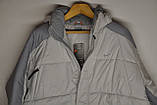 Чоловіча сіра зимова куртка Nike (утеплювач — синтепон)., фото 5