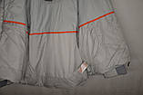 Чоловіча сіра зимова куртка Nike (утеплювач — синтепон)., фото 7