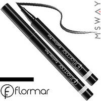 FlorMar - Підводка-фломастер для повік EyeLiner Per No.600 чорна, тверда кисть