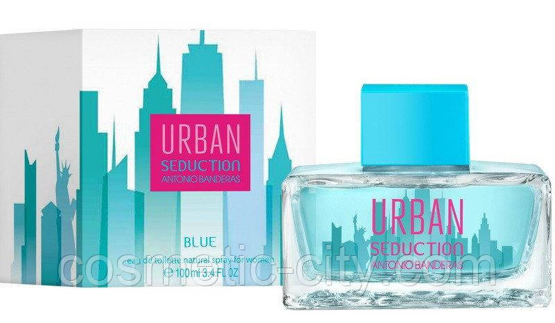 Жіночі парфуми Antonio Banderas Urban Seduction Blue, 100 мл