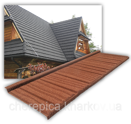 Композитна черепиця Wood