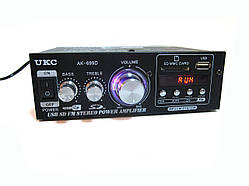 Підсилювач UKC AK-699D MP3 FM 12v 220v