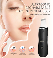 Апарат для ультразвукового чищення особи ultrasonik Shovel black Чорний ( пом'ята коробка)