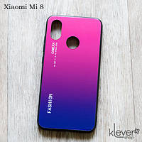 TPU чохол накладка Fashion ombre для Xiaomi Mi 8 (синій з рожевим)