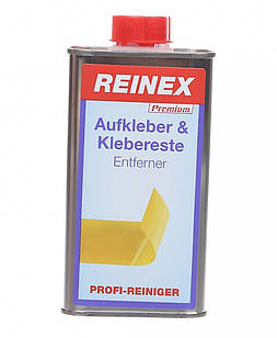 Засіб для видалення залишків клею від наклейок Reinex PREMIUM Aufkleber & Klebereste Entferner 250 мл (406840