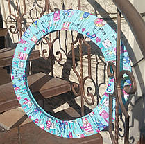 Чохол для гімнастичного обруча кольоровий (Котики), фото 5