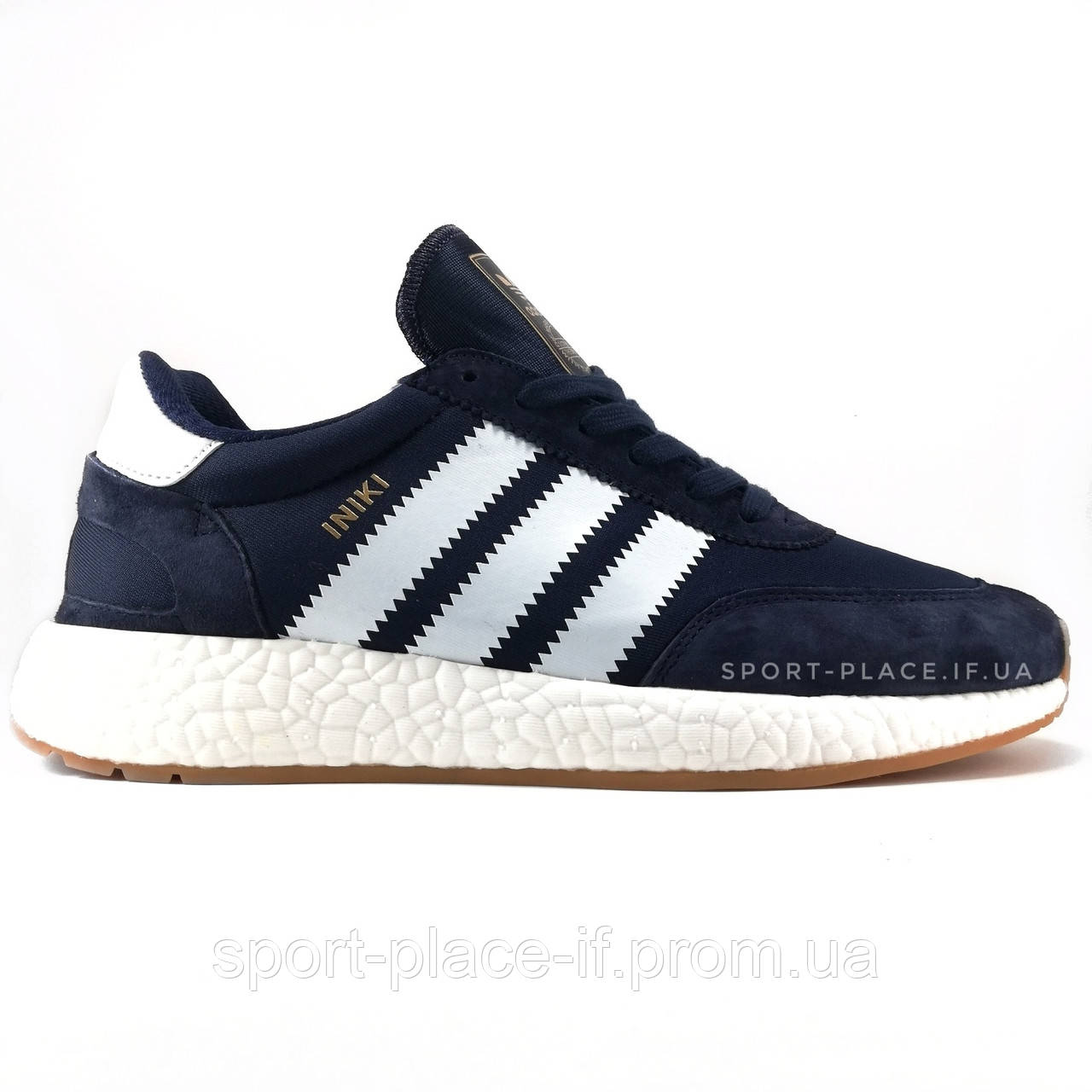 Чоловічі кросівки Adidas Iniki Runner Boost blue (Адідас Ініки) сині 44