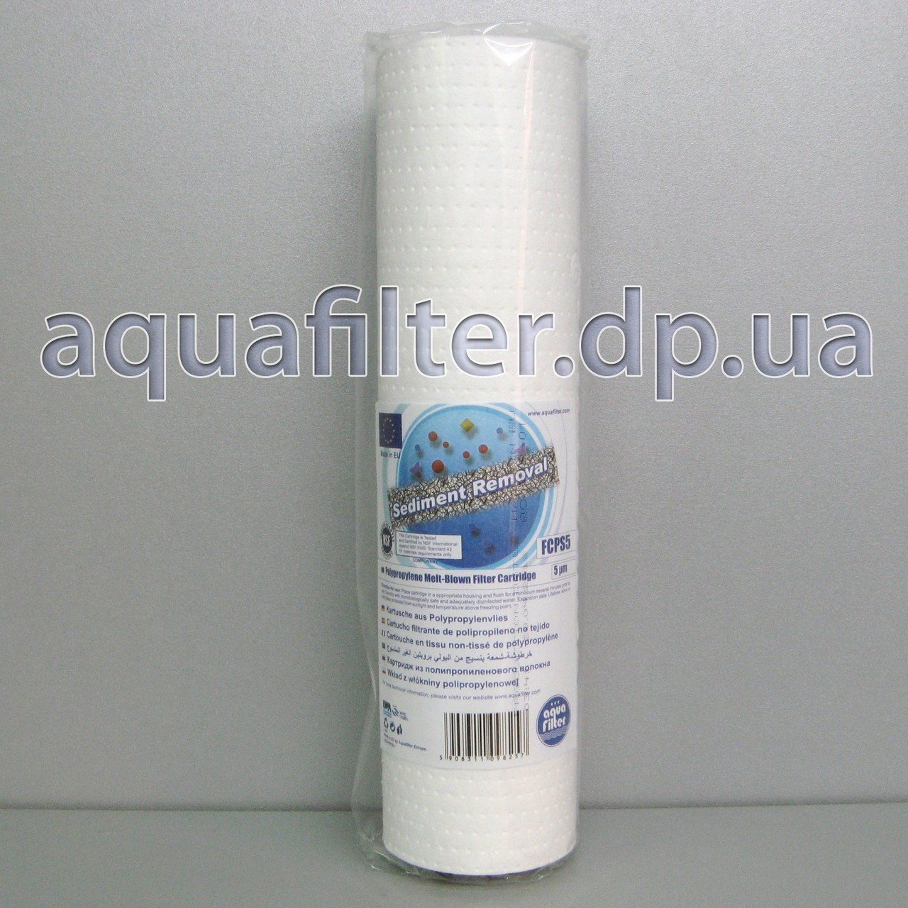 Картридж полипропиленовый Aquafilter FCPS5 5 мкм 10" - фото 1 - id-p343025213