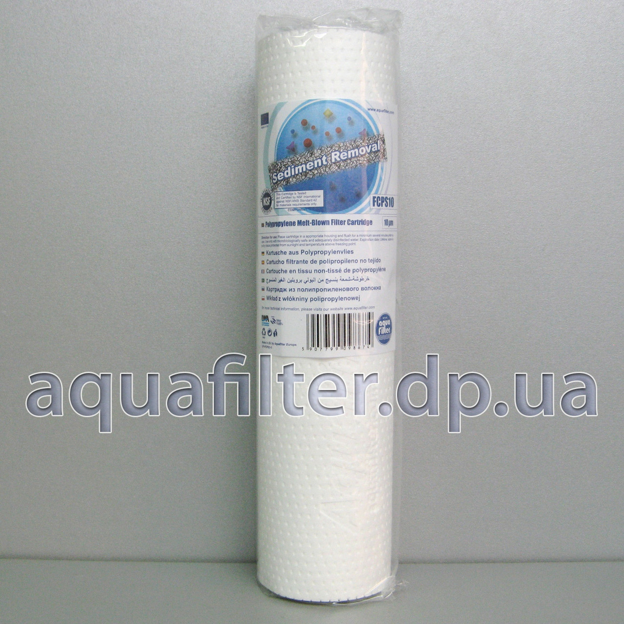Картридж полипропиленовый Aquafilter FCPS10 10 мкм 10" - фото 1 - id-p343637049