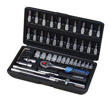 Набір інструментів 1/4", 46 предметів (6-гр.) //orsage 2462-5 код. 9669