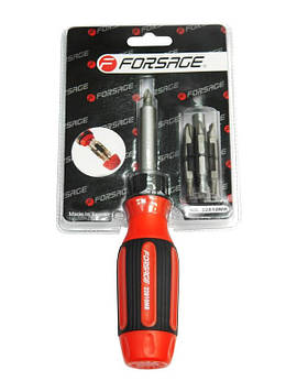 Викрутка реверсивна з набором біт 15 пр.