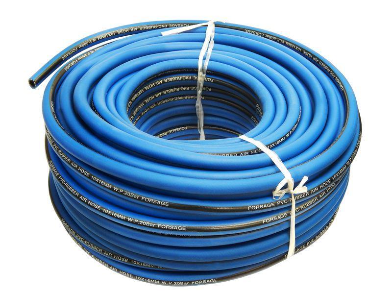 Шланг гумовий армований 10х16мм (для повітря)(50м в котушці), фото 1