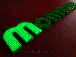 Світлодіодні об'ємні літери, h — 200 мм