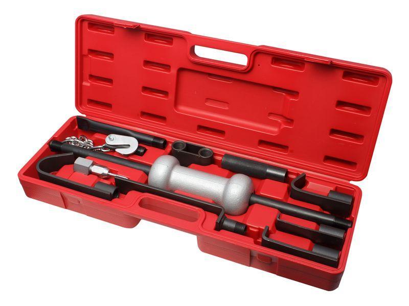 Молоток зворотний для кузовних робіт з набором насадок, 9пр., фото 1