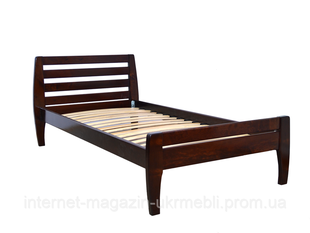Ліжко з дерева полуторна Вика 90*200