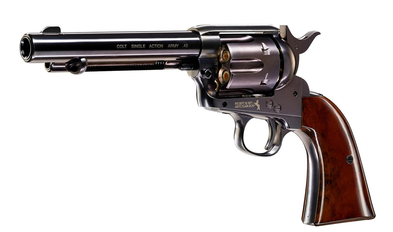 Пневматичний револьвер kwc Colt Single Action Army 45 воронений