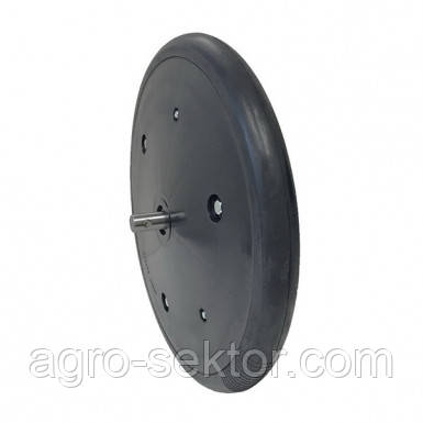 Колесо прикочуюче 1*12" в зборі з підшипником 885152 до JD Kinze AA43899 AA33297 AA25841 AA22801 GA3086 P43899 G43899 G3086