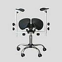 Крісло стілець лікаря-стоматолога для роботи з мікроскопом SADDLE 2D, фото 5