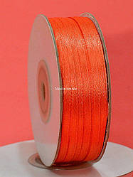 Стрічка атласна, ширина 3 мм, 100 ярдів 1/8"