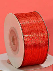 Стрічка атласна, ширина 3 мм, 100 ярдів 1/8"