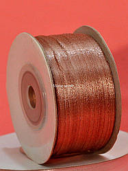 Стрічка атласна, ширина 3 мм, 100 ярдів 1/8"