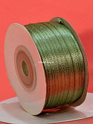 Стрічка атласна, ширина 3 мм, 100 ярдів 1/8"