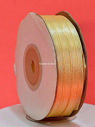 Стрічка атласна, ширина 3 мм, 100 ярдів 1/8"