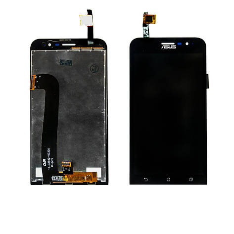 Дисплей ASUS ZB500KG Zenfone Go з чорним тачскріном, фото 1